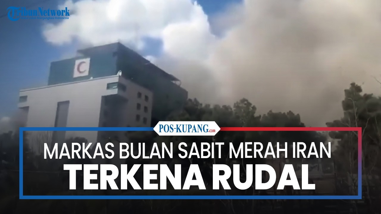 Markas Bulan Sabit Merah Iran Terkena Rudal Amerika