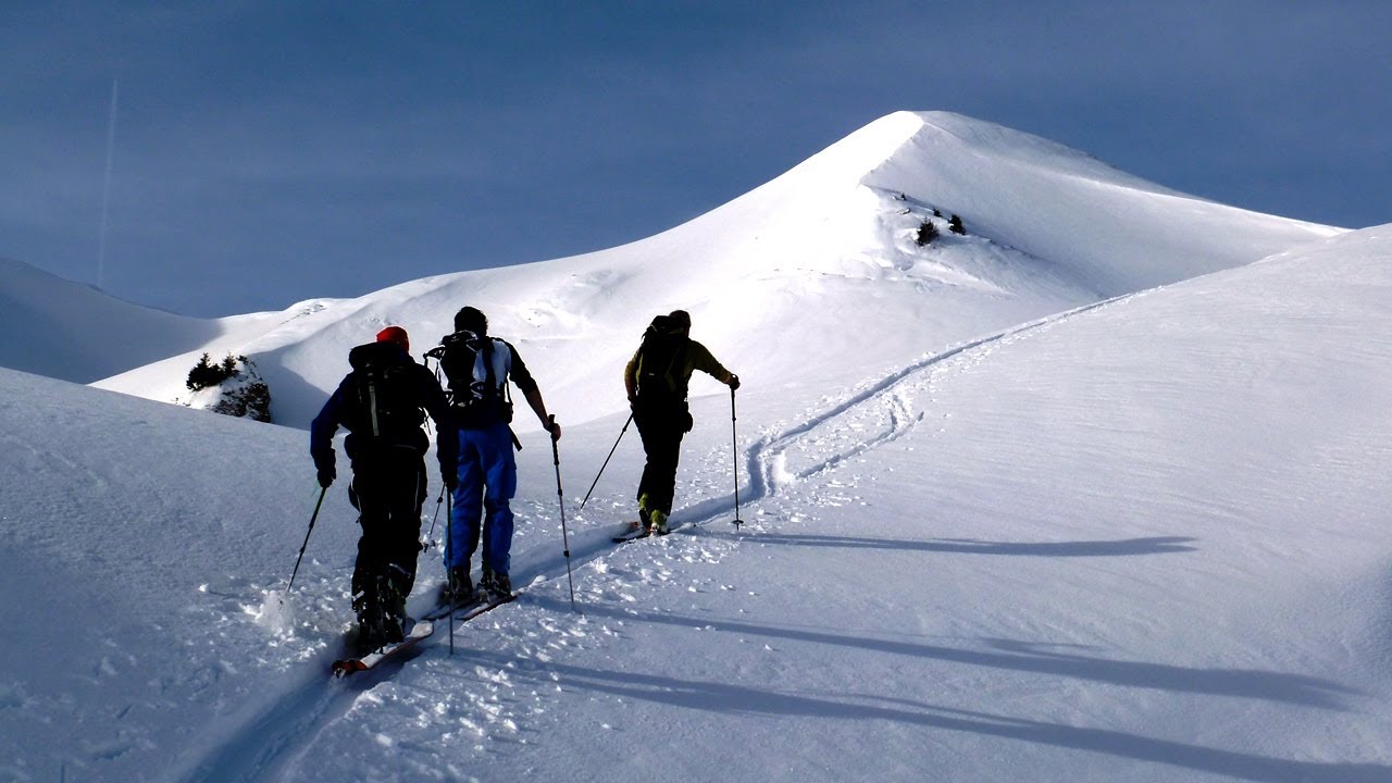 Skitour auf die Güntlespitze und das Grünhorn
