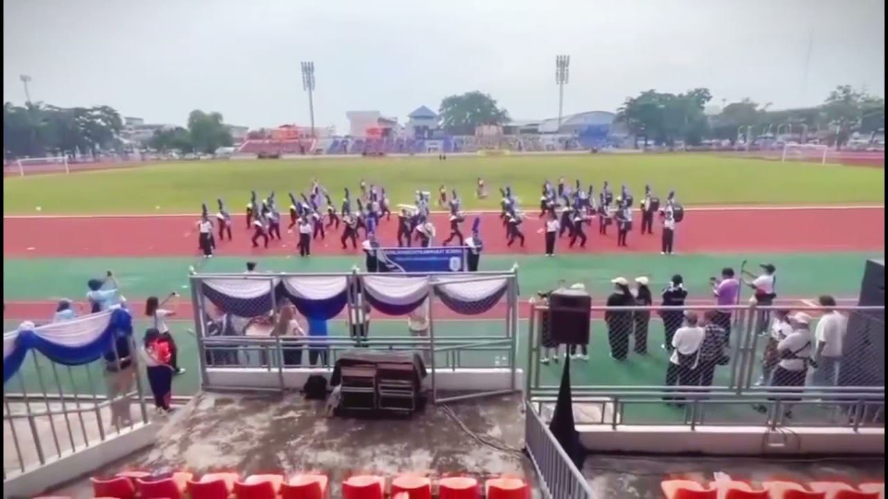 โชว์เพลง The Marines’ Hymn | วงโยธวาทิตโรงเรียนกัลยาณีศรีธรรมราช | งานกีฬาสี | 27 มิ.ย. 2568