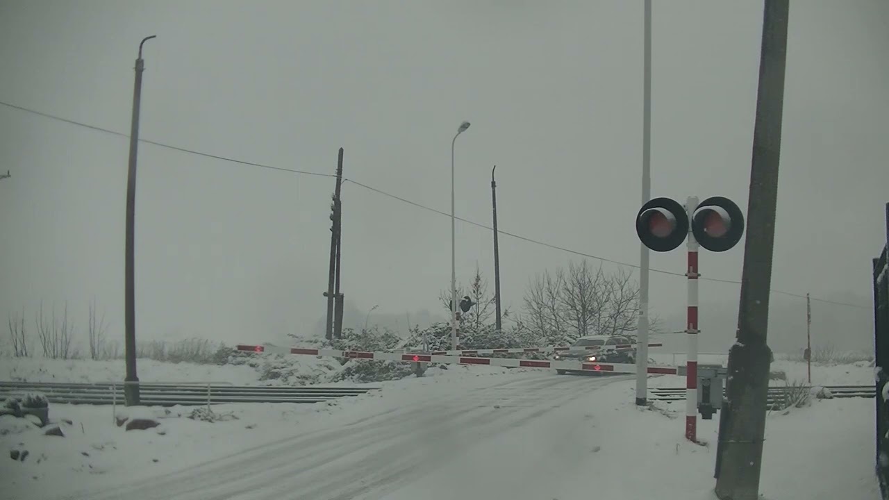 Przejazd kolejowy / Railroad crossing SPM-1 ZWUS | Twardawa