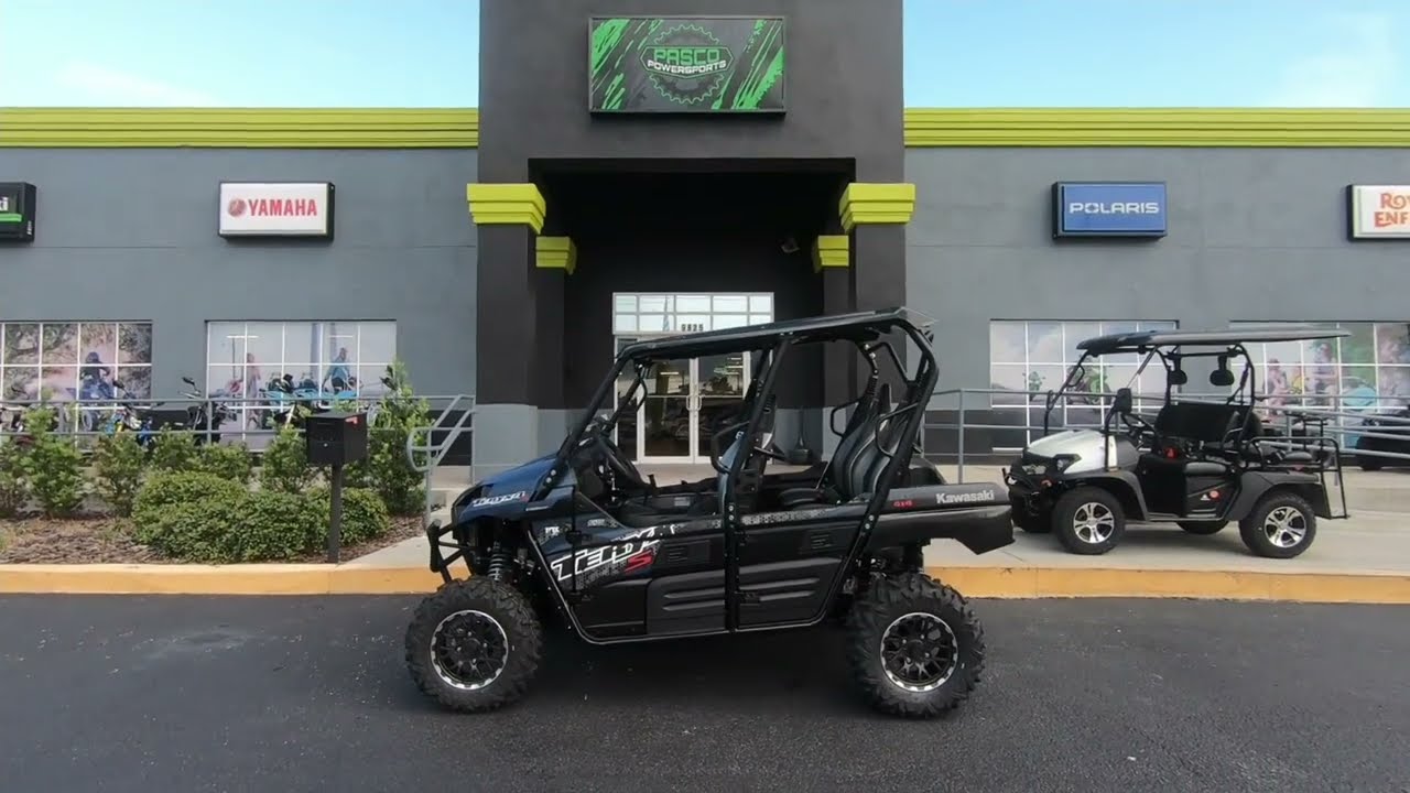 New Blue/Black 2024 KAWASAKI TERYX4 S LE Side by Side UTV For Sale In Port Richey, FL