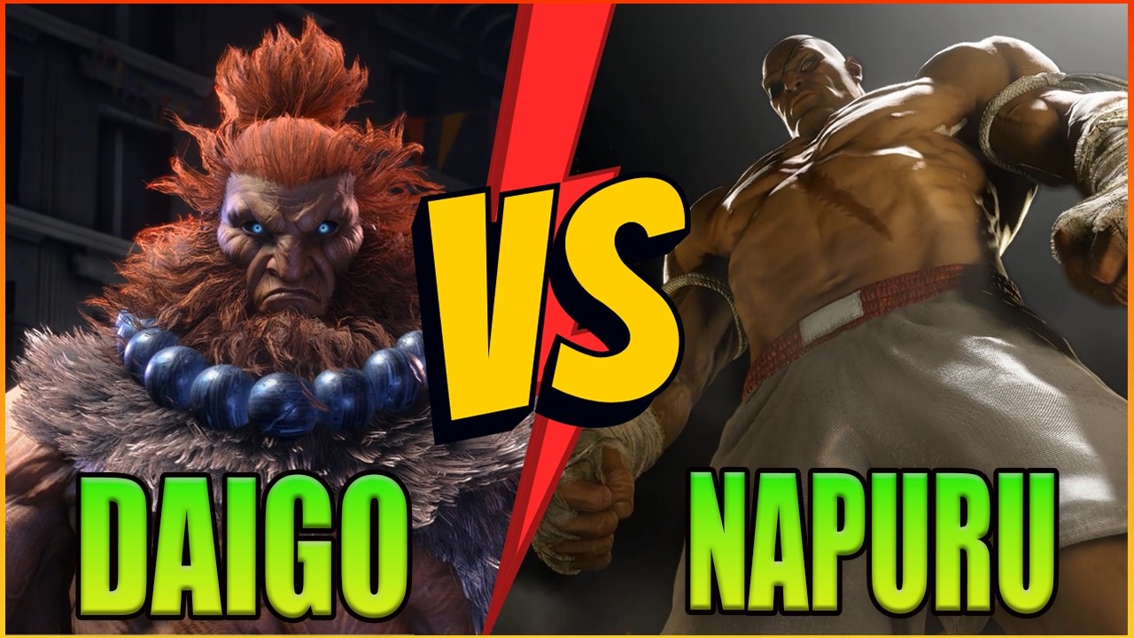 🔥SF6🔥DAIGO (AKUMA) VS NAPURU (SAGAT)🔥STREET FIGHTER 6🔥