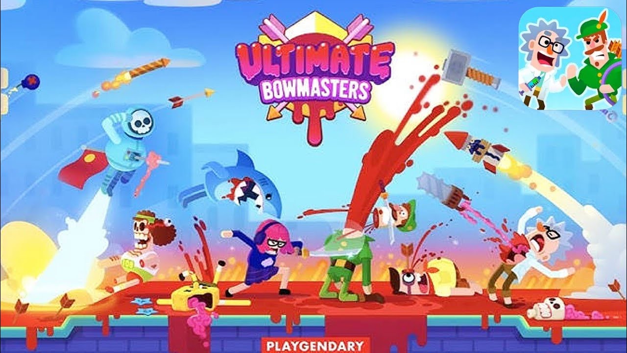 Ultimate Bowmasters - Gameplay Showcase Trailer (Android)