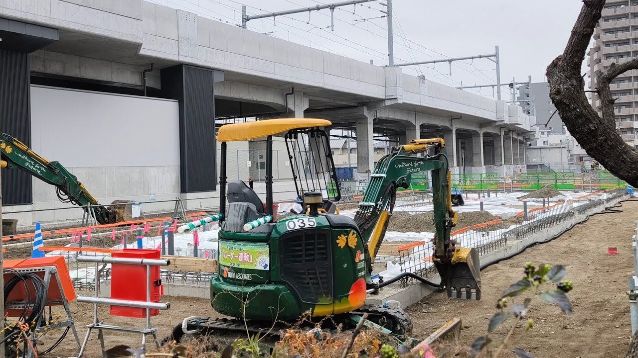 🎅新JR松山駅周辺再開発状況 2025年(令和7年)12月下旬🎅