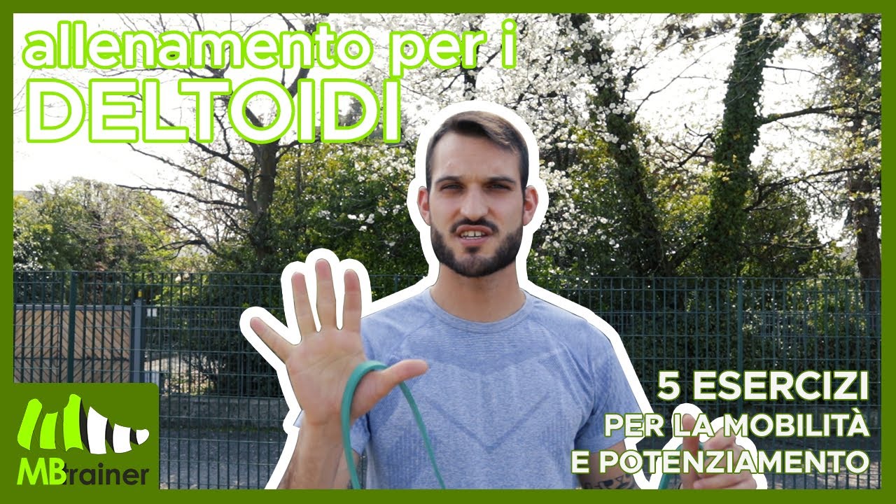 CORPO LIBERO - 5 ESERCIZI per la MOBILITÀ e POTENZIAMENTO dei DELTOIDI | MB Trainer