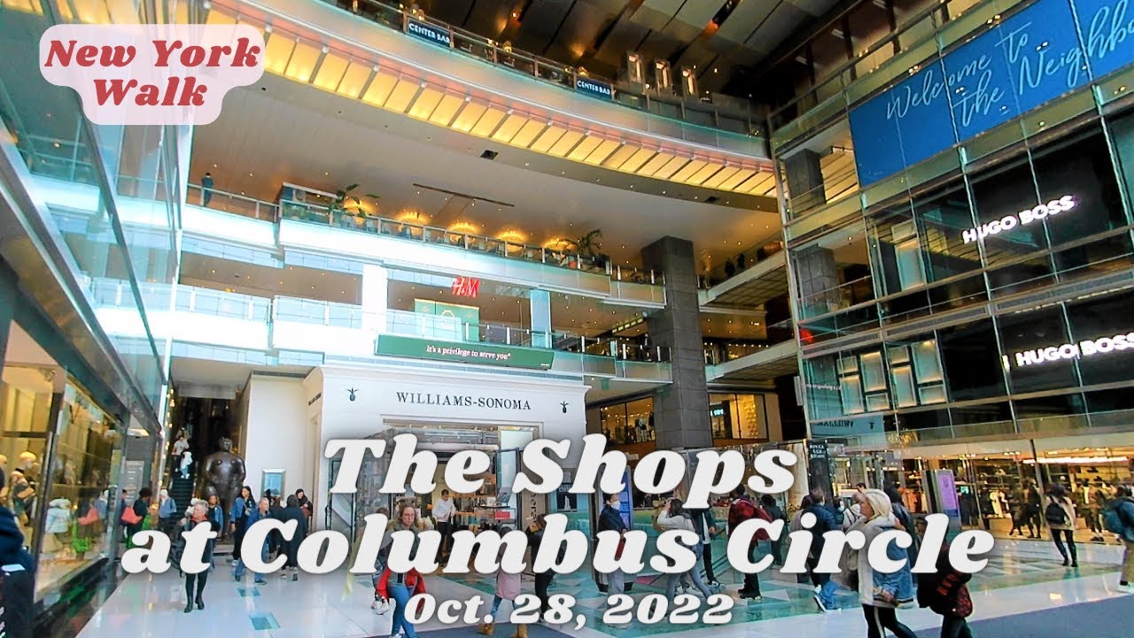 [NYC Walk] The Shops at Columbus Circle, Oct. 28, 2022