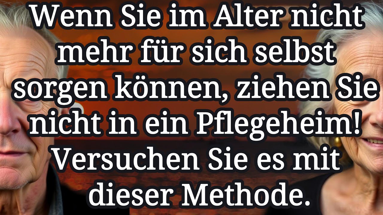 ❗Niemand hat Ihnen von diesen 5 Alternativen zum Pflegeheim erzählt!