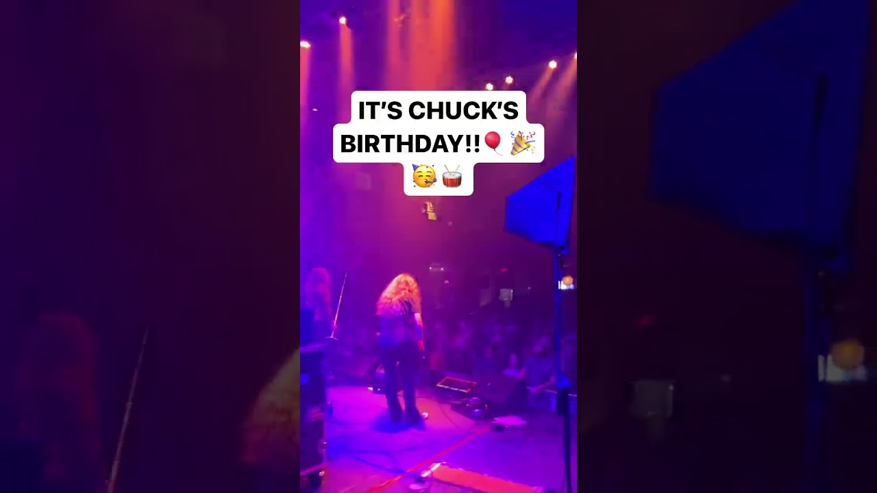 Happy Birthday Chuck! 🎉🎸 