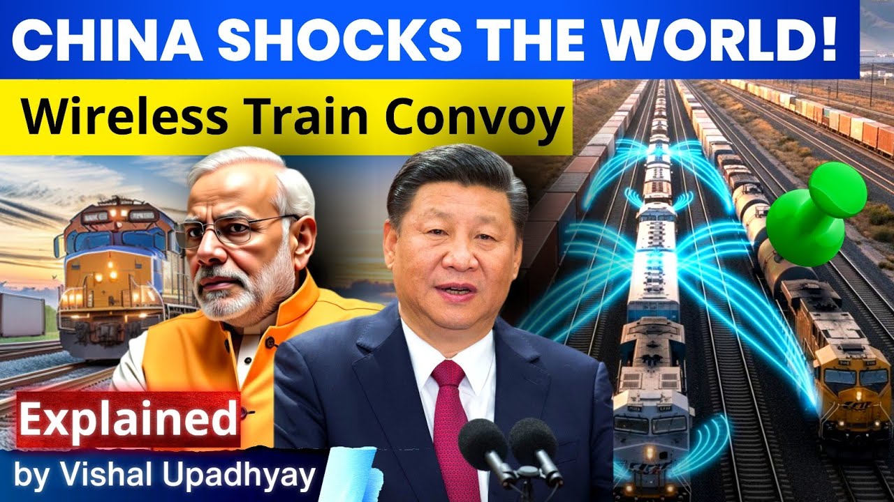 BIG DEVELOPMENT! 🔥China Creates World’s First Wireless Train System | By Vishal Upadhyay