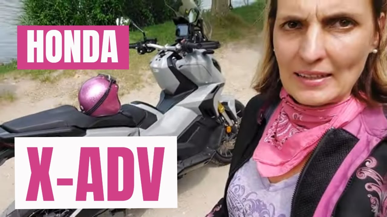 Гигантский скутер для искателей приключений: тест X-ADV 750 2021 - Девушки на велосипеде