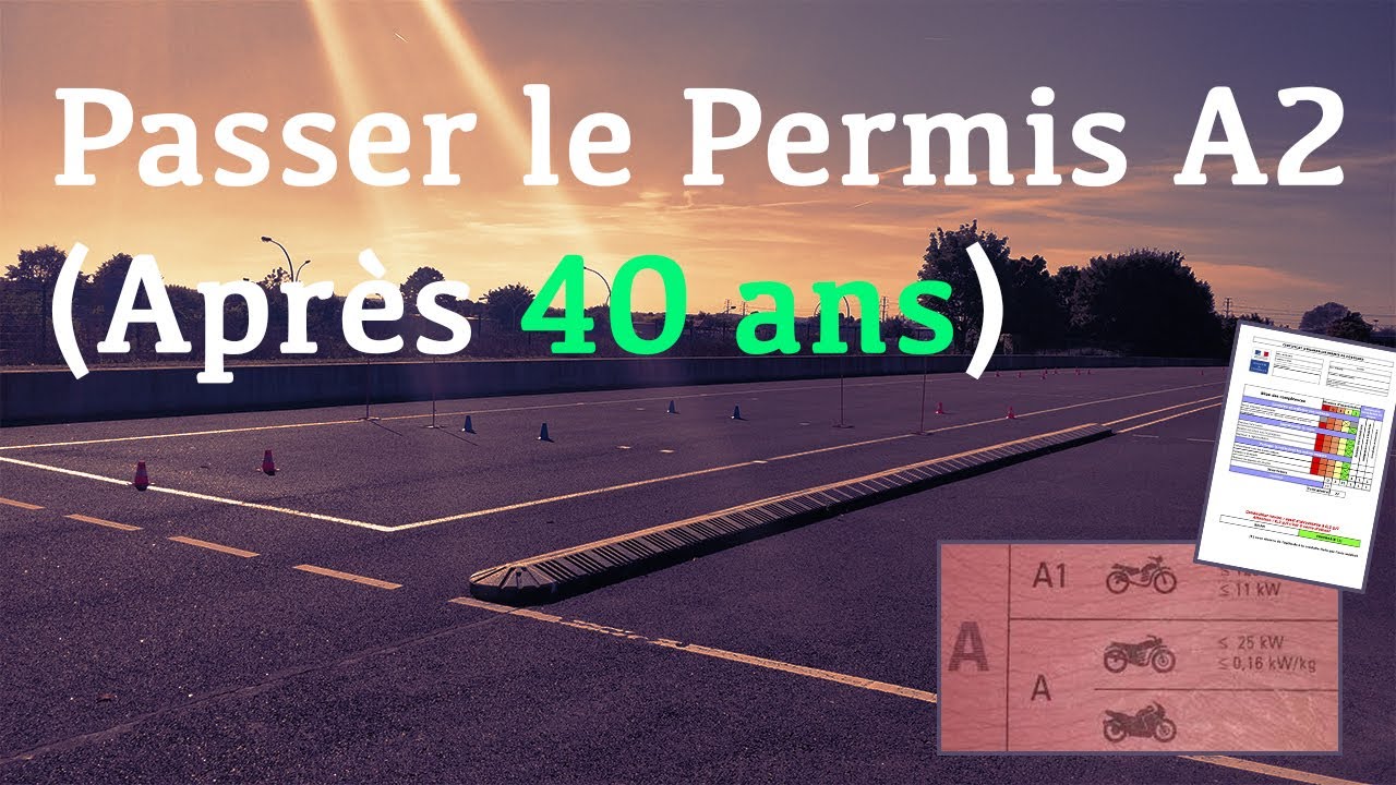 Passer le permis A2... après 40 ans