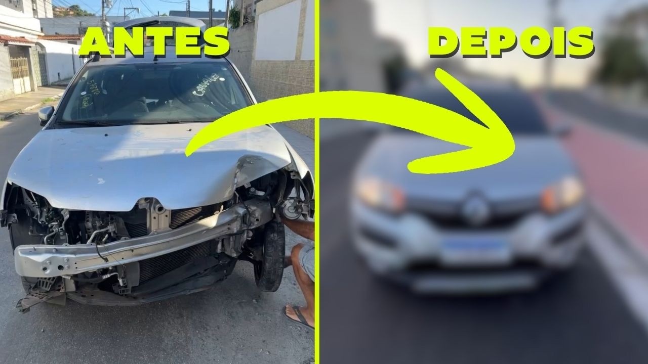 EU ARREMATEI e REFORMEI um CARRO de LEILÂO!