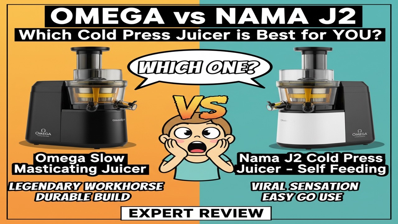 Omega vs Nama J2: Which Cold Press Juicer is Best for YOU? (Expert Review)