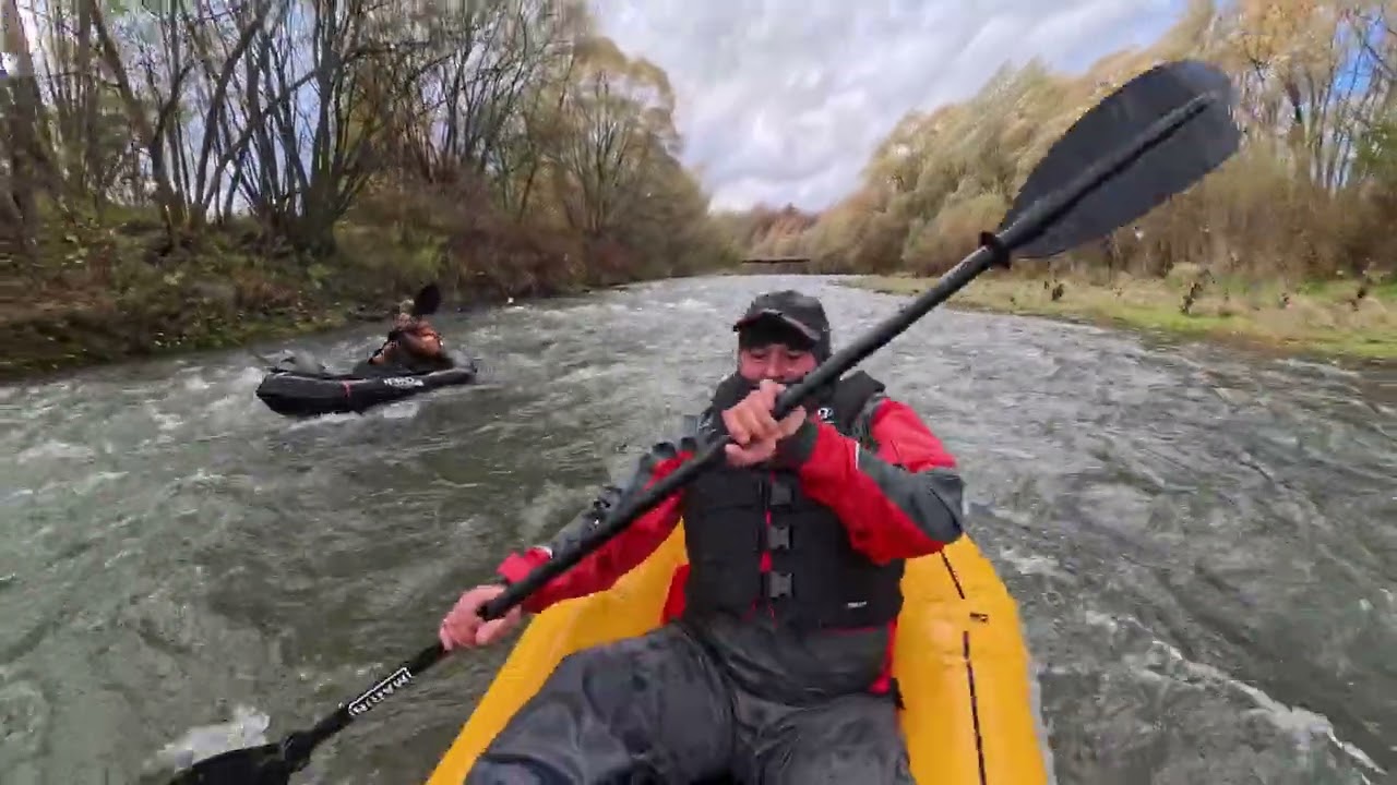 Packrafting - Soła River - 10.2025