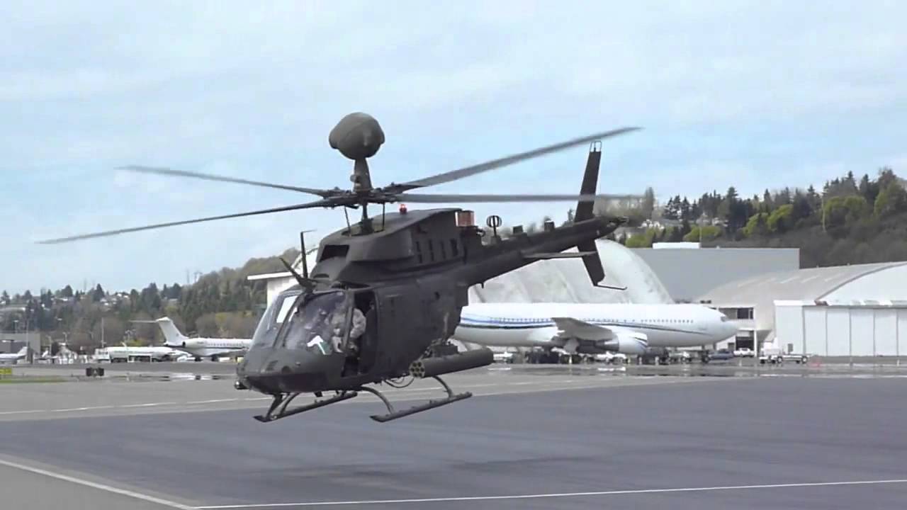 US Army Bell OH-58 Kiowa JBLM