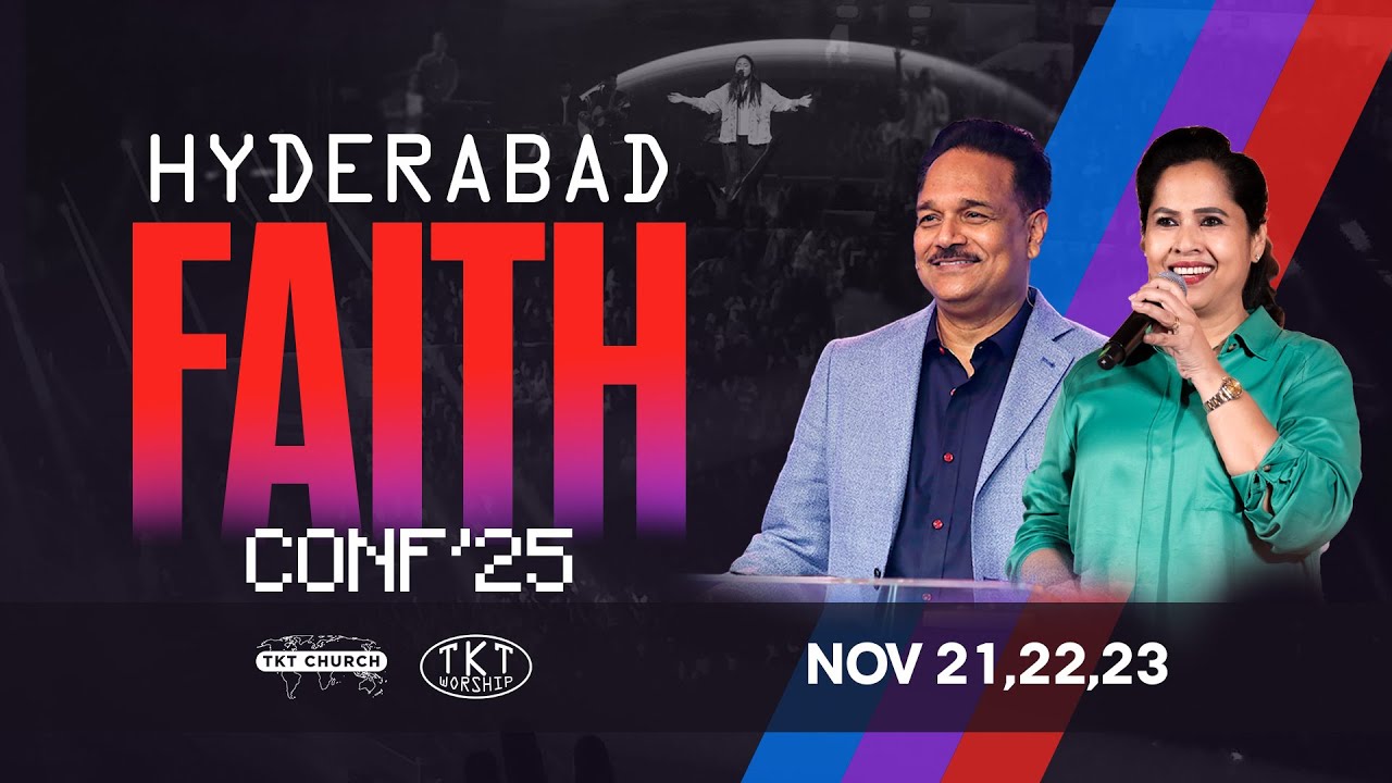 🔴Hyderabad Faith Conference 2025 | Day 01 | Opening Night