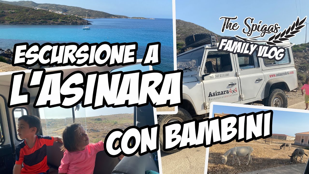 Escursione all'Asinara (con i bambini)