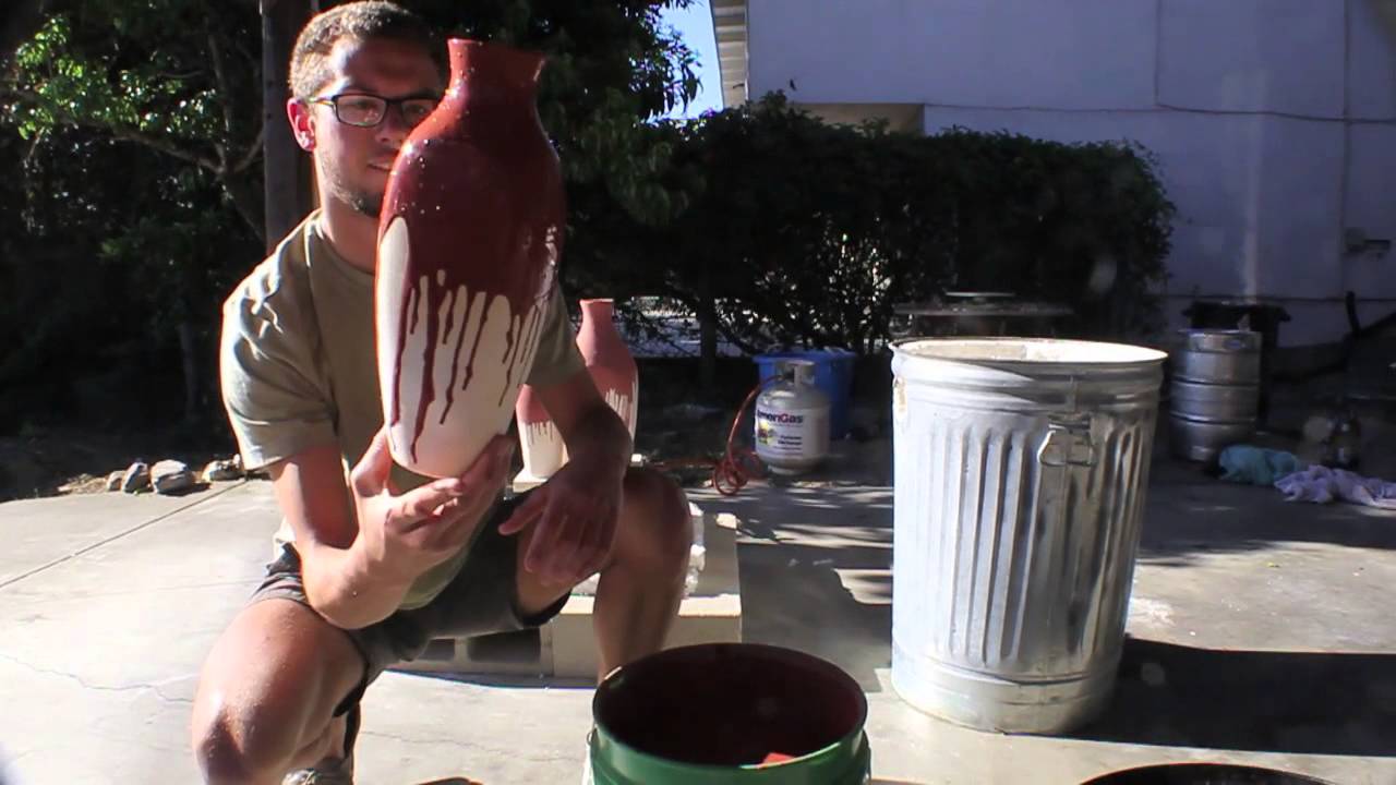 Frontyard pottery: Student fires ceramics in homemade kiln