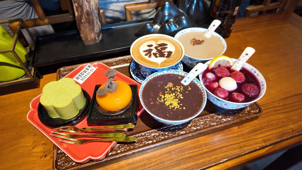 🏯 北京的美食惊喜！宫殿下午茶+最接地气的豆汁初体验 北京美食vlog（上）| 元气八眉菌