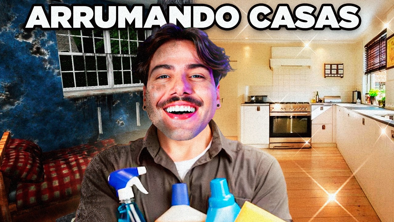 1 HORA E 40 MINUTOS de T3ddy reformando CASAS HORRÍVEIS