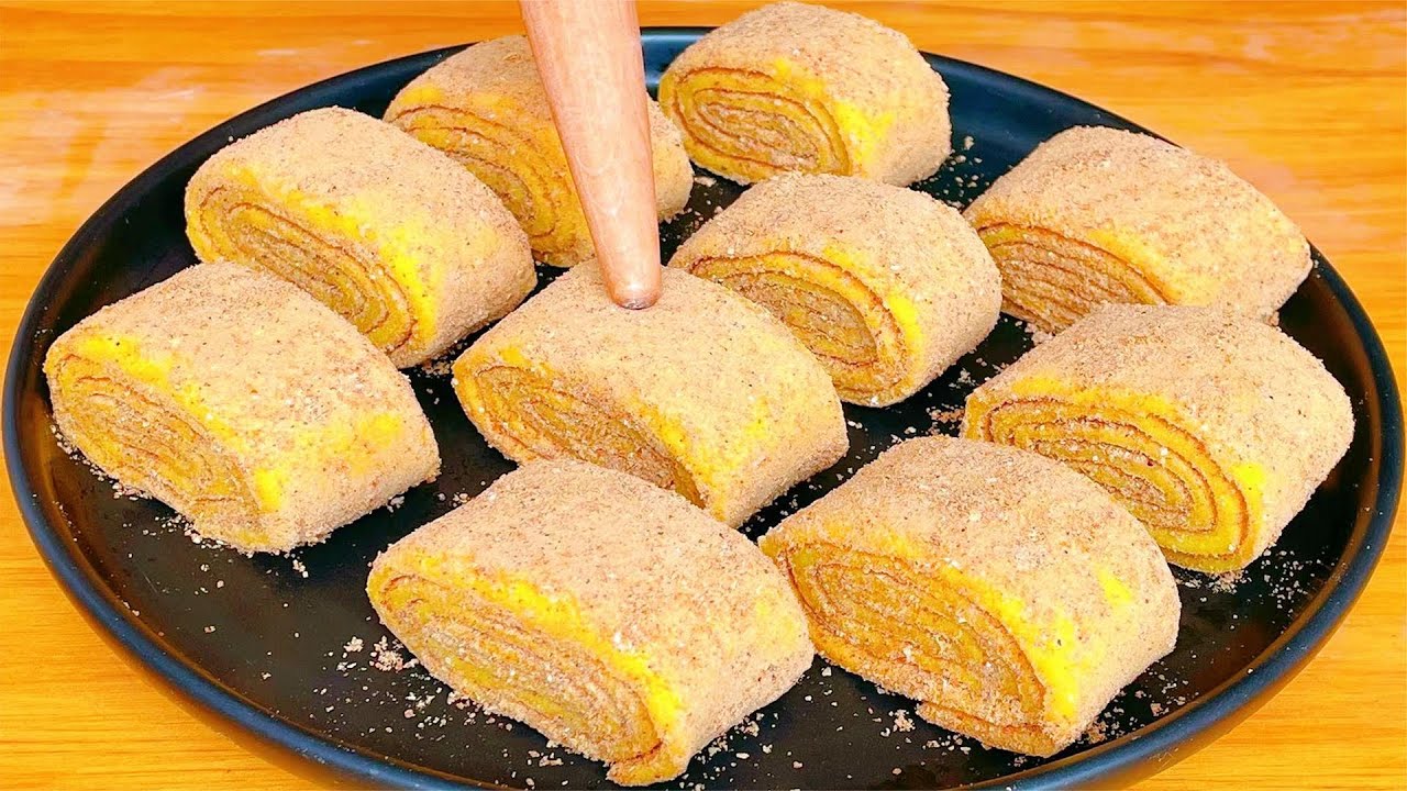 天凉了要多吃红薯，教你红薯糕做法， 不炸不烤，软糯香甜又多层 ，Chinese   Sweet Potato Cake  Recipes ， 红薯糕