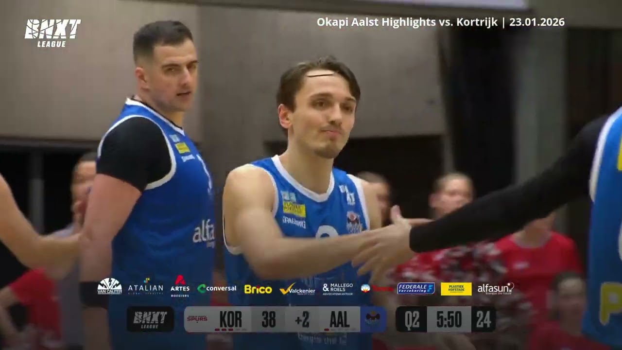 Okapi Aalst Highlights vs  Kortrijk  23 01 2026