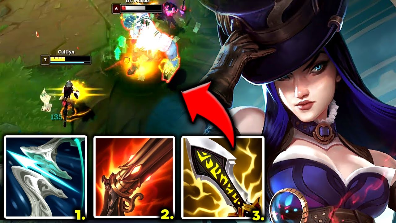 CAITLYN TOP IS AN INCREDIBLY SAFE PICK! (THIS IS FUN) - S12 OFF META GAMEPLAY! (League of Legends)