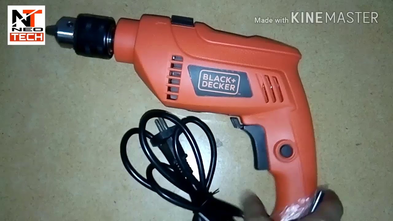Black+Decker 550W 13 MM Hammer Drill