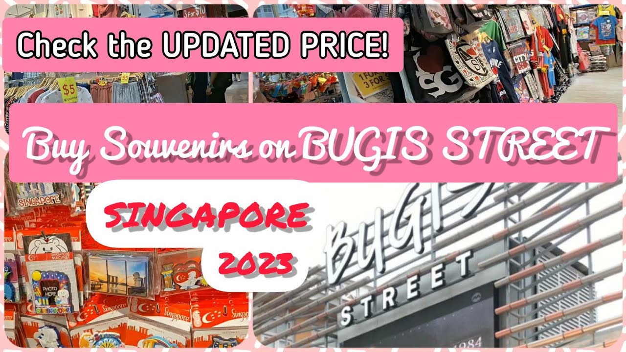SG VLOG #7 Beli Oleh-oleh di Bugis Street Singapura Cek Update Harga Terbaru!