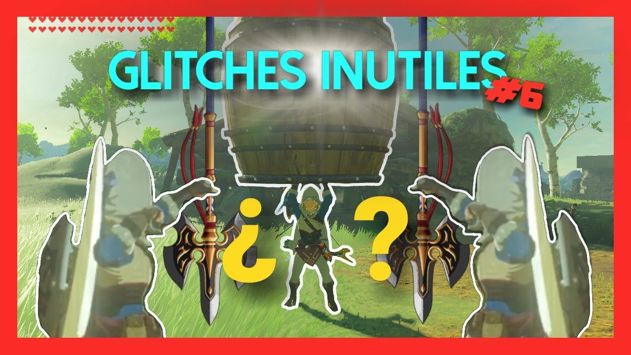 Los 7 Glitches más Inútiles de Zelda Breath of The Wild #6