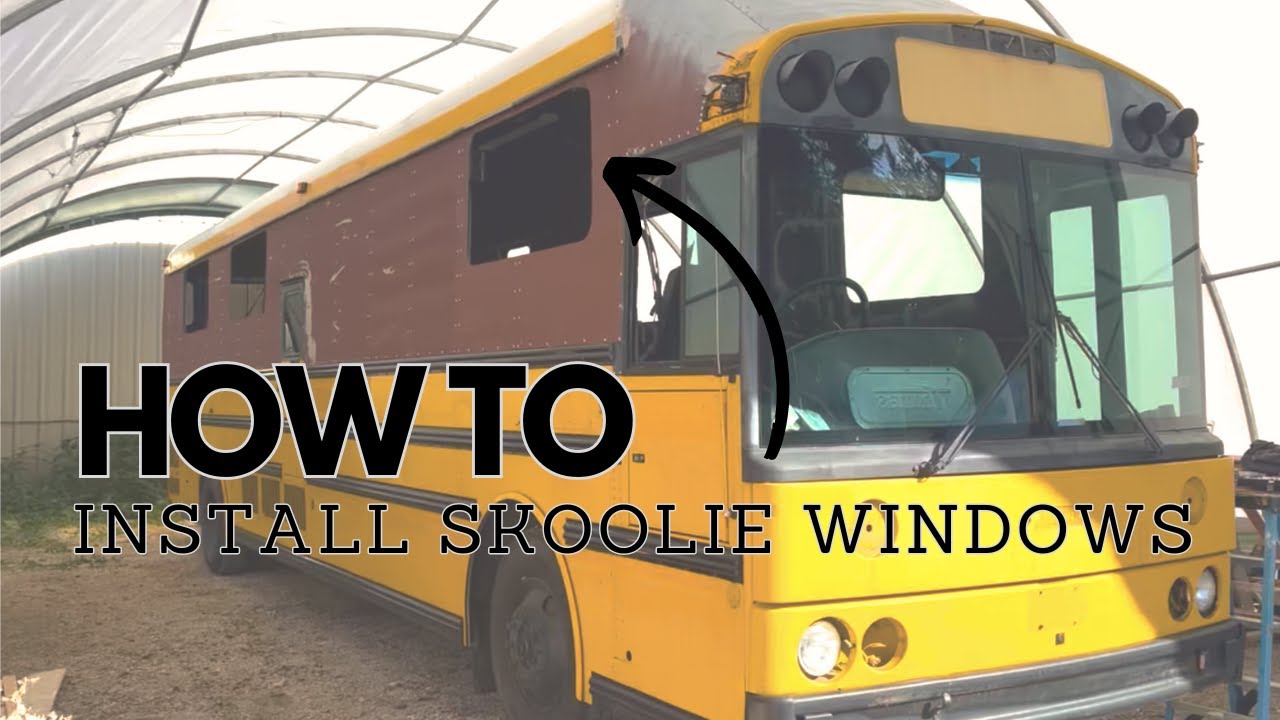 How to cut windows into your skoolie build!
