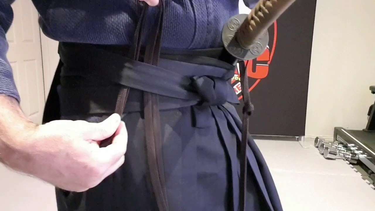 WMAC How to tie your Sageo to Hakama