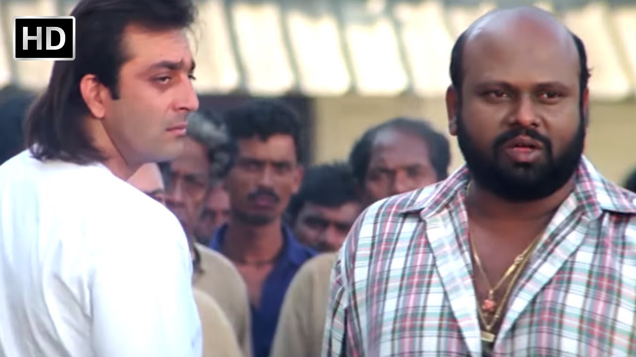 मैं गुंडा सिर्फ अमीरों के लिए हूँ | Sanjay Dutt, Rami Reddy | SCENE (HD)