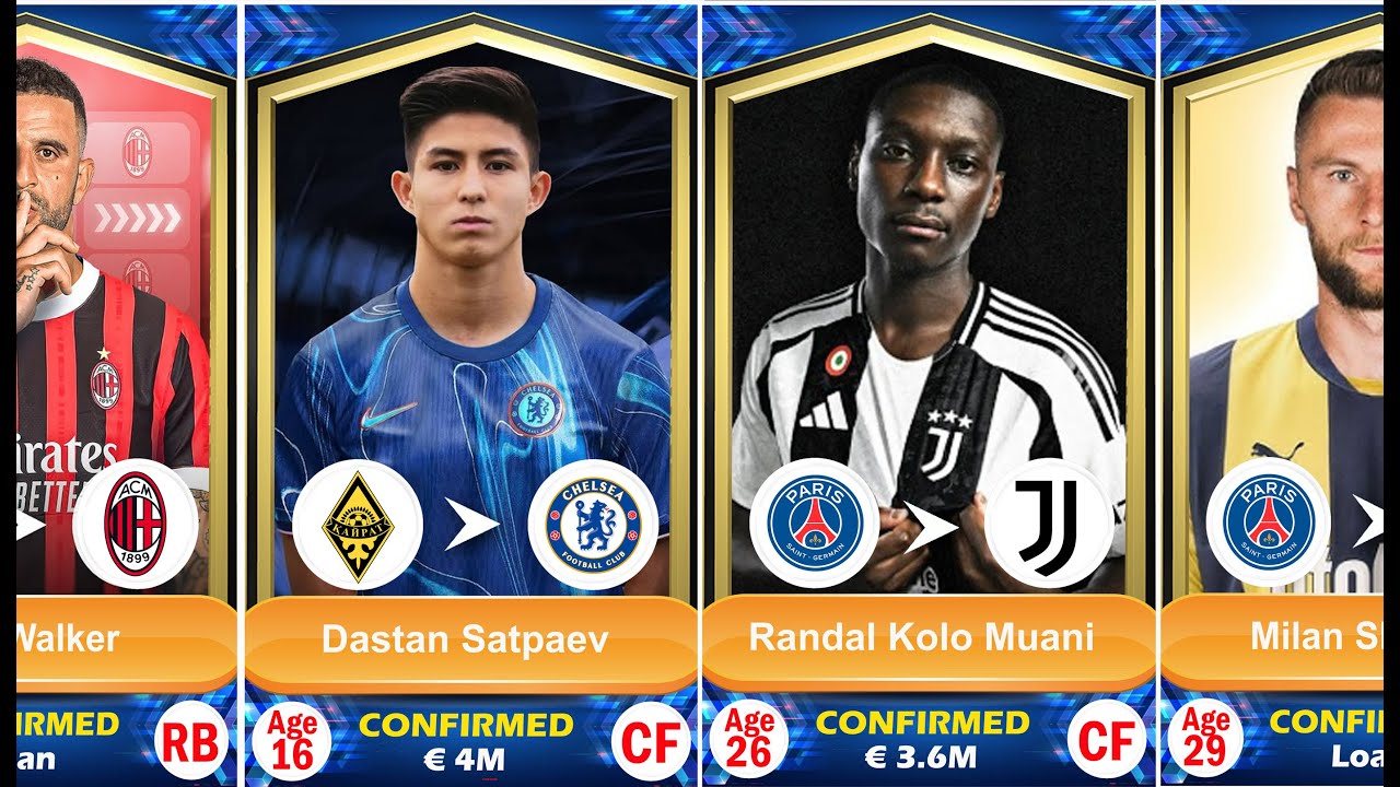 🚨THE LATEST CONFIRMED TRANSFER NEWS AND RUMOURS TRANSFERS WINTER 2025|Walker✔️Khvicha✔️Skriniar✔️