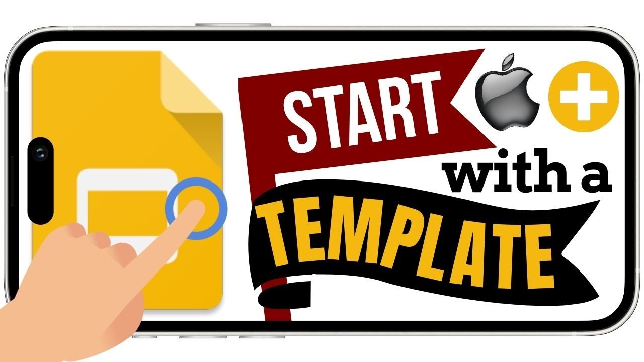 Start with a Template in the Google Slides App (iPhone Version)