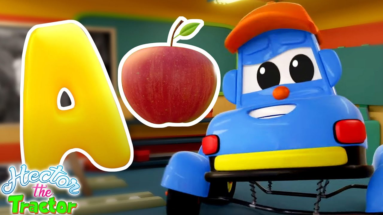 Phonics Song, Alphabets Sound Hector The Tractor and Kids Learning Videos