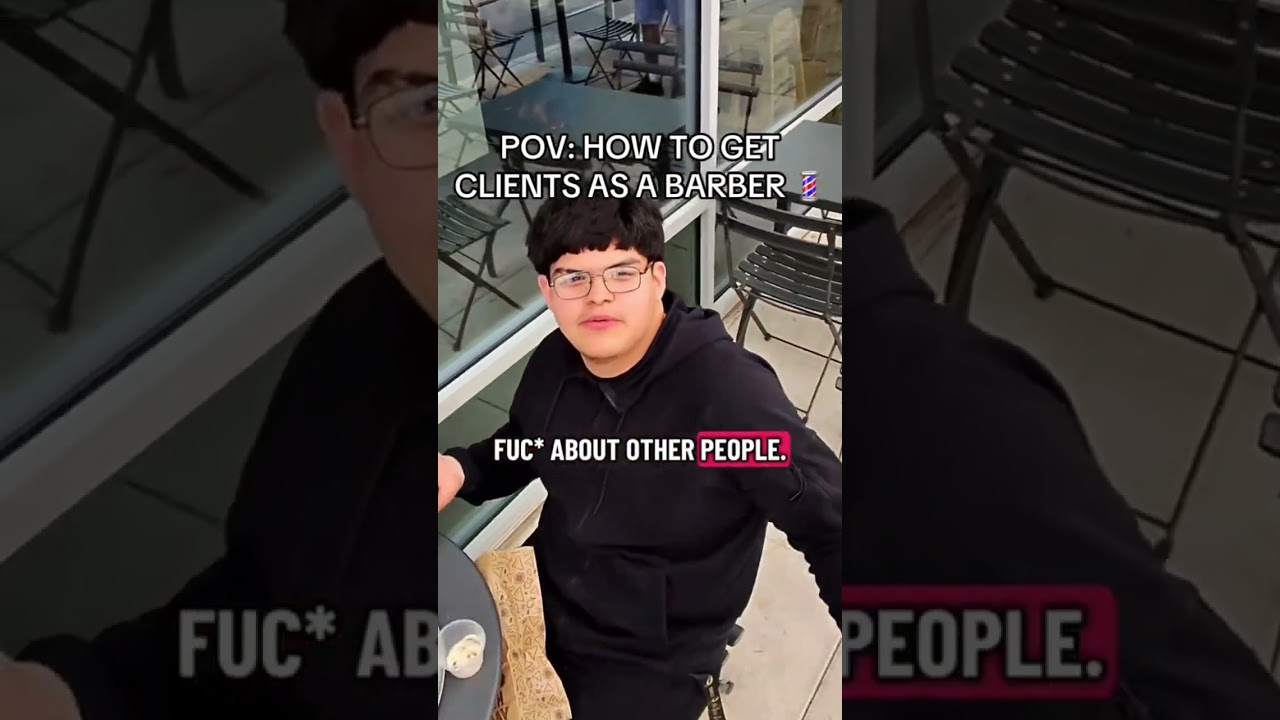 HOW TO GET CLIENTS 🔥💈 #barber #pov #tutorial