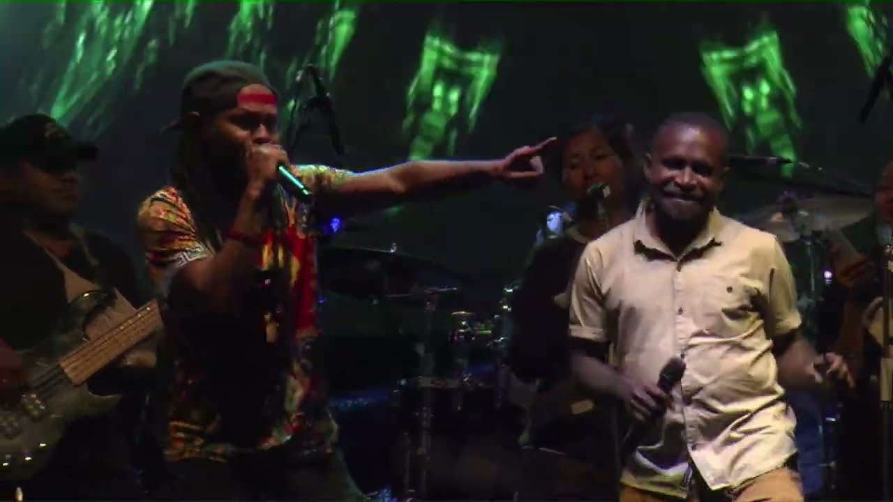 GORBY THE KOMEN RASTA LIVE PPCW FEST WAMENA PAPUA PEGUNUNGAN