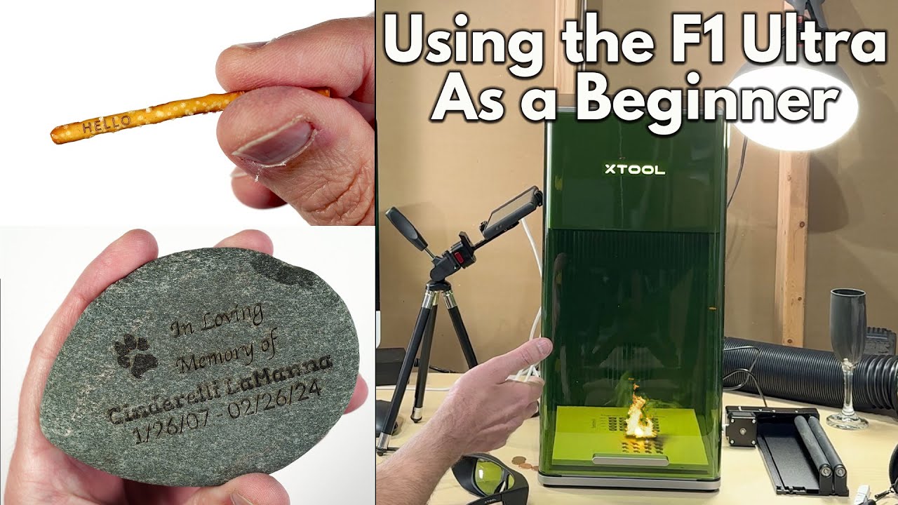 Ultimate Beginner's Guide to the XTool F1 Ultra Laser Engraver: Unboxing, Setup, and First Projects