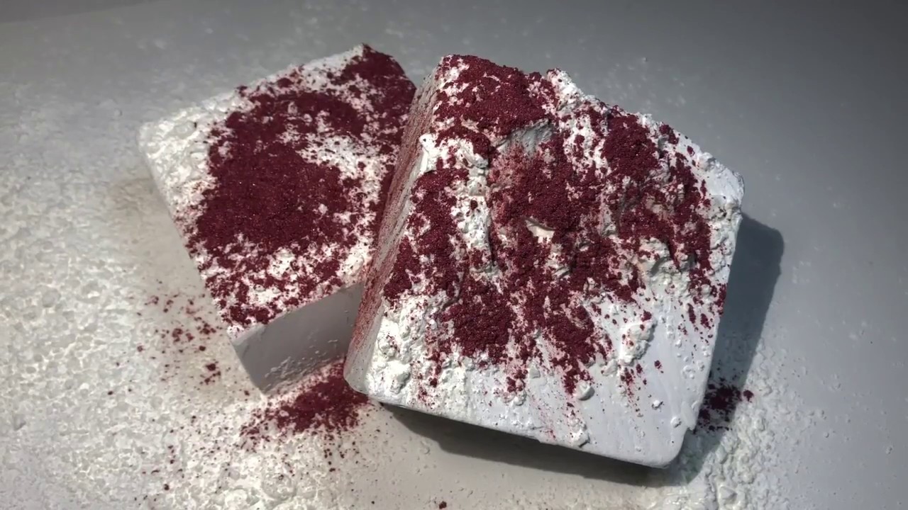 Gym Chalk, Cornstarch, and Colorful Snapping and Rolling Pin