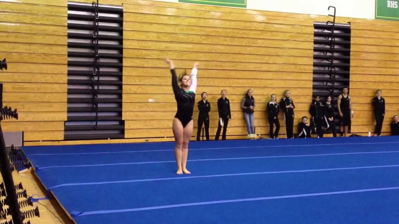 Roosevelt High School Gymnastics  - Rose 2013 floor routine