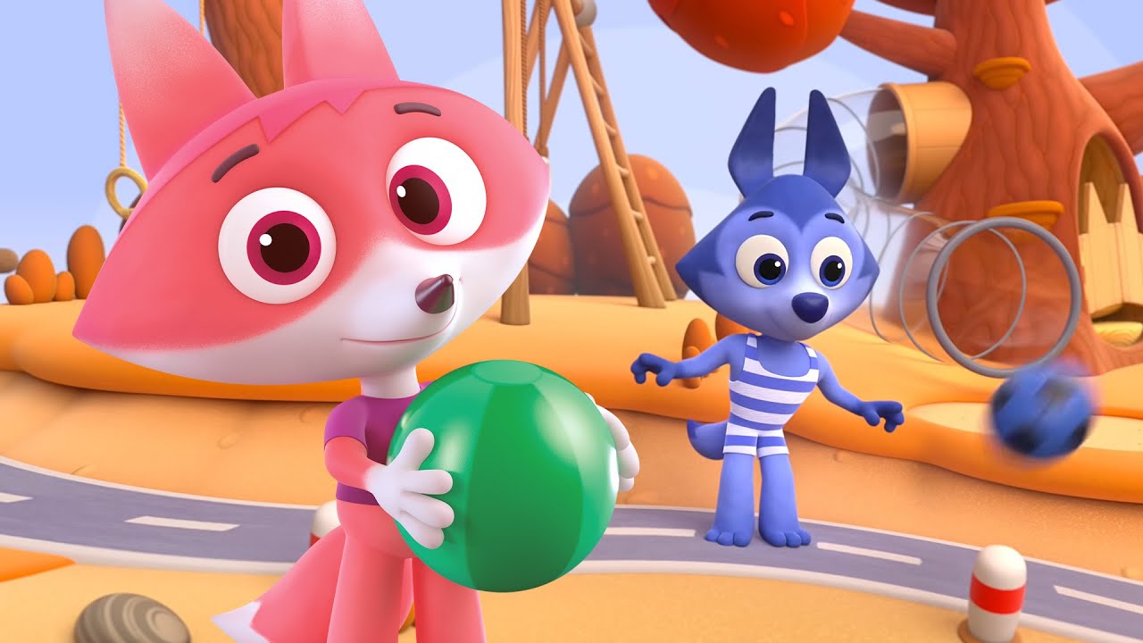 Learning Cartoons for Kids | Beadies - Episode 18 - Balls 🔠 Toons Mania - Happy Kids