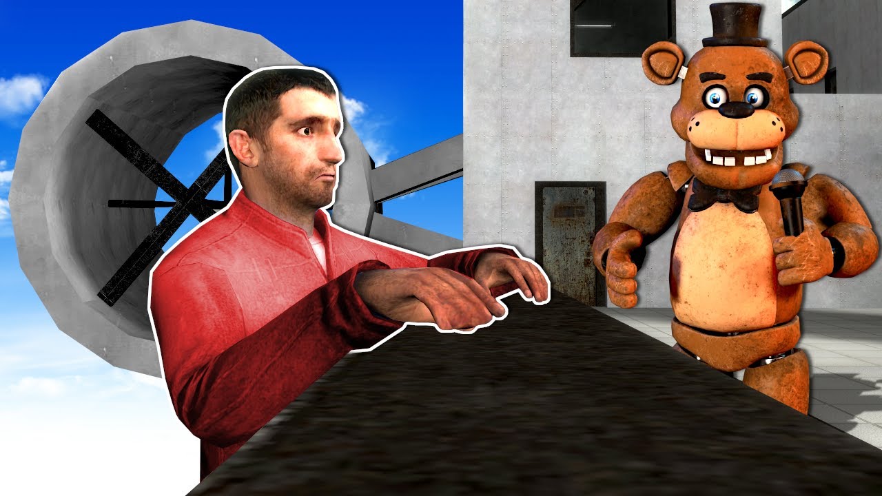 FNAF SLASHER ON AN AIRSHIP! (Garry's Mod)