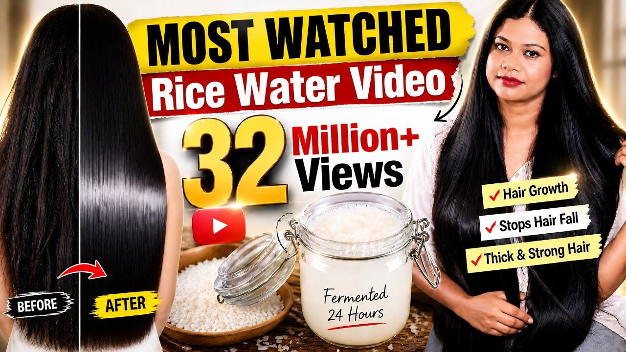 This Is What RICE WATER Did To My HAIR! Results & Experience|Fermented Rice Water|Sushmita's Diaries