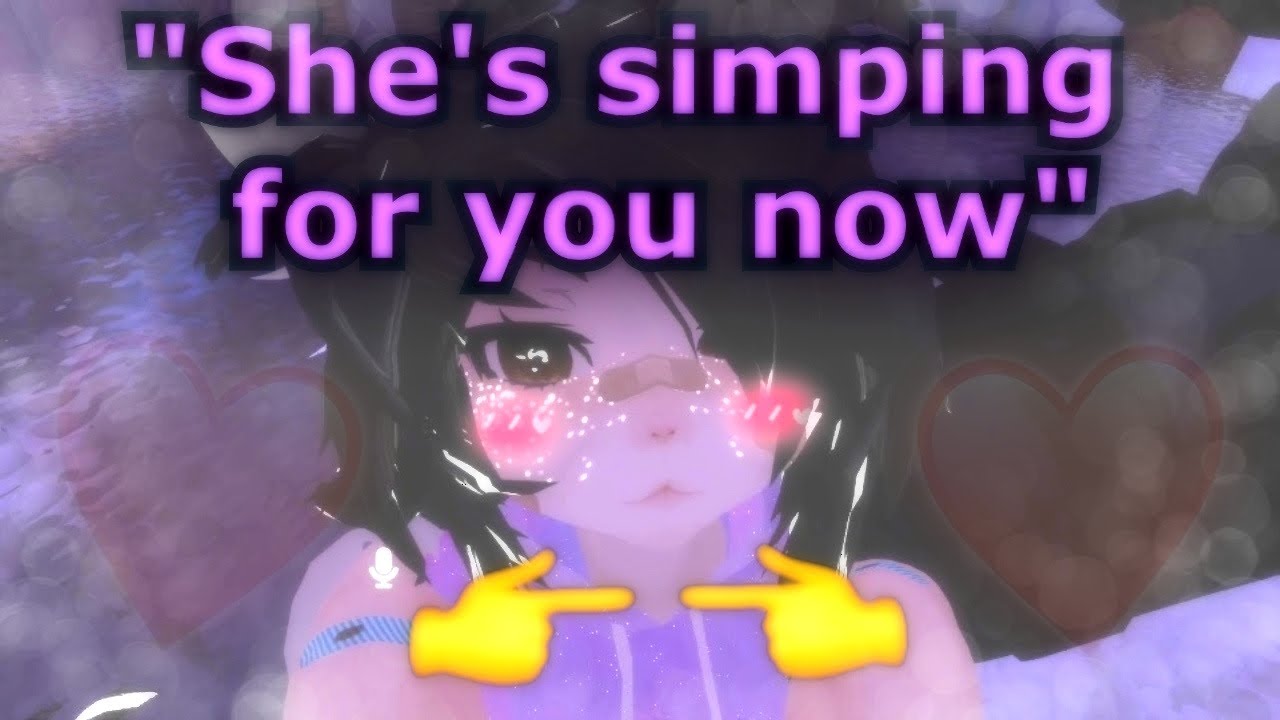 VRChat but they asked if they could rizz me up because of my voice -.-'