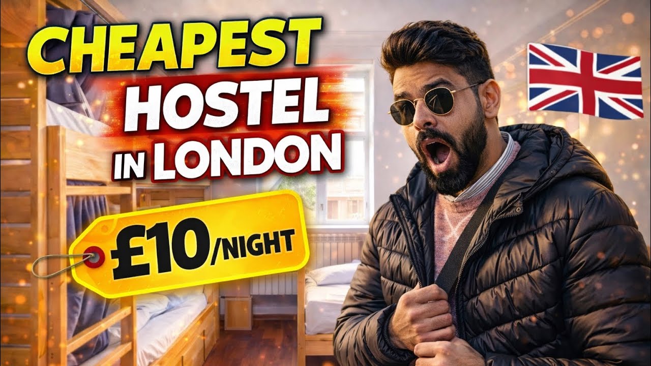 A Day in London’s Cheapest accommodation | Best hack to save money