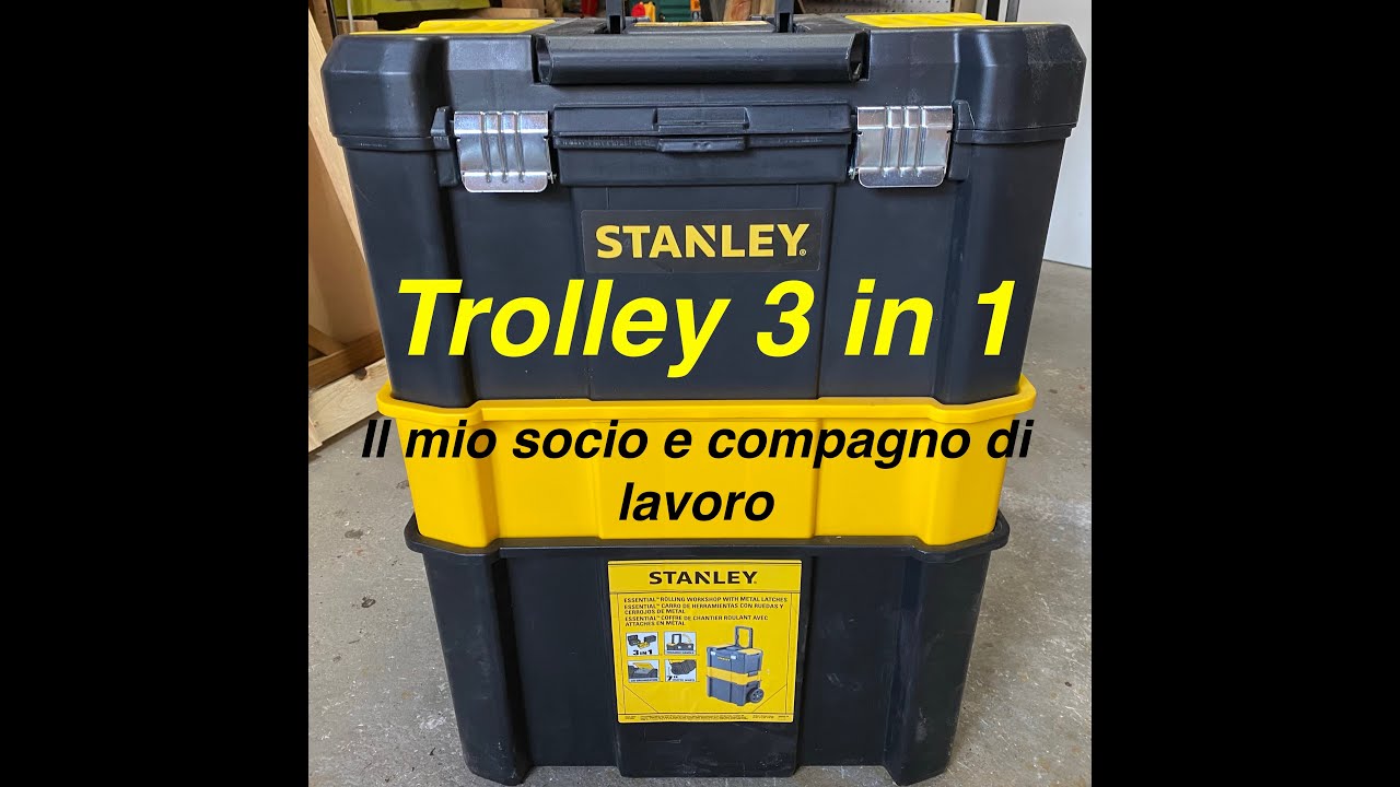 STANLEY-Trolley da lavoro 3 in 1