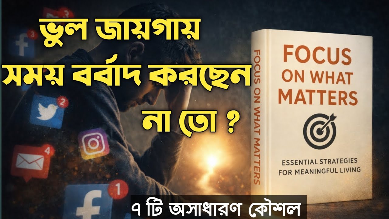 ভুল জায়গায় সময় বর্বাদ করছেন না তো ? Are you wasting time in the wrong place 