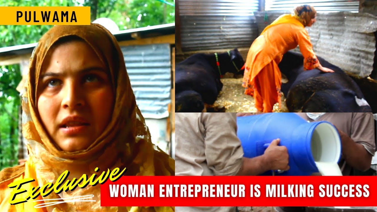 Shahzada — Pulwama's woman entrepreneur is milking success