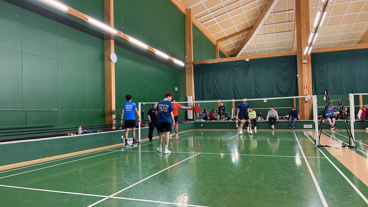 Badminton Tournament Finland || Mens Doubles Final